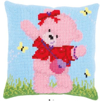 Popcorn Cross Stitch Cushion Kit - PN-0172574 