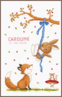 Vervaco - COUNTED CROSS STITCH KIT FOREST FRIENDS 