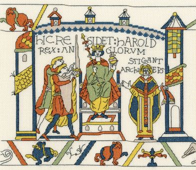 Bothy Threads - Bayeux Tapestry – The Coronation 