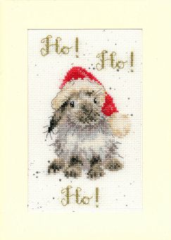 Bothy Threads - Christmas Card – Ho! Ho! Ho! 