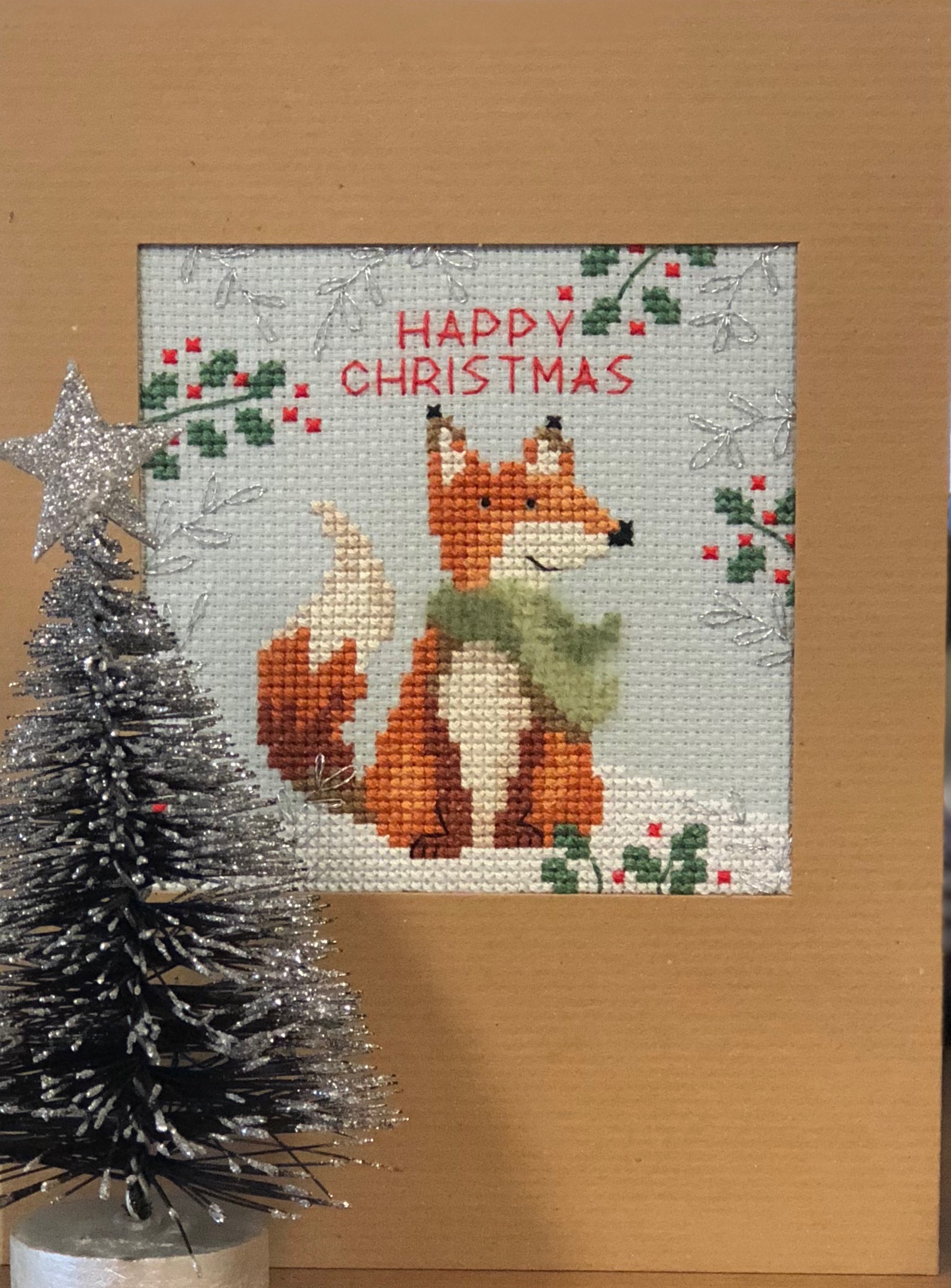 Cross Stitch Corner Bothy Threads Christmas Card 
